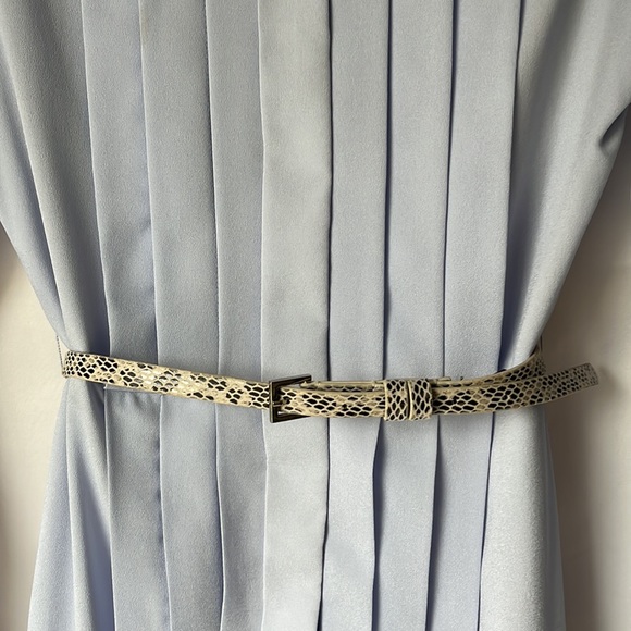 Antonio Melani Pleated & Belted Shirt Dress Size 0 - Picture 3 of 8